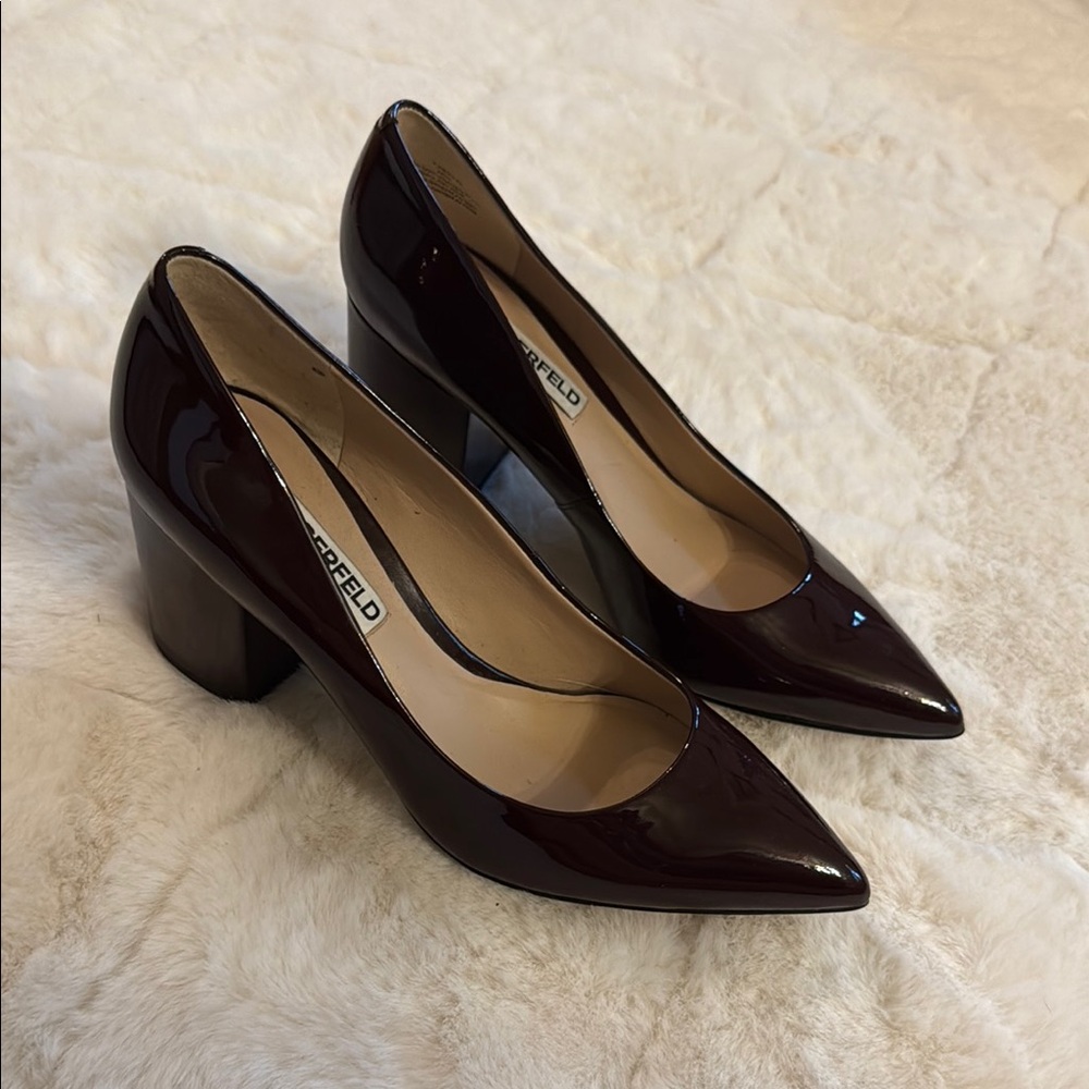 Karl Lagerfeld Dark Brown Heels